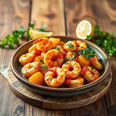 Crispy Shrimp & Little Potatoes - Easy One-Pan Dinner